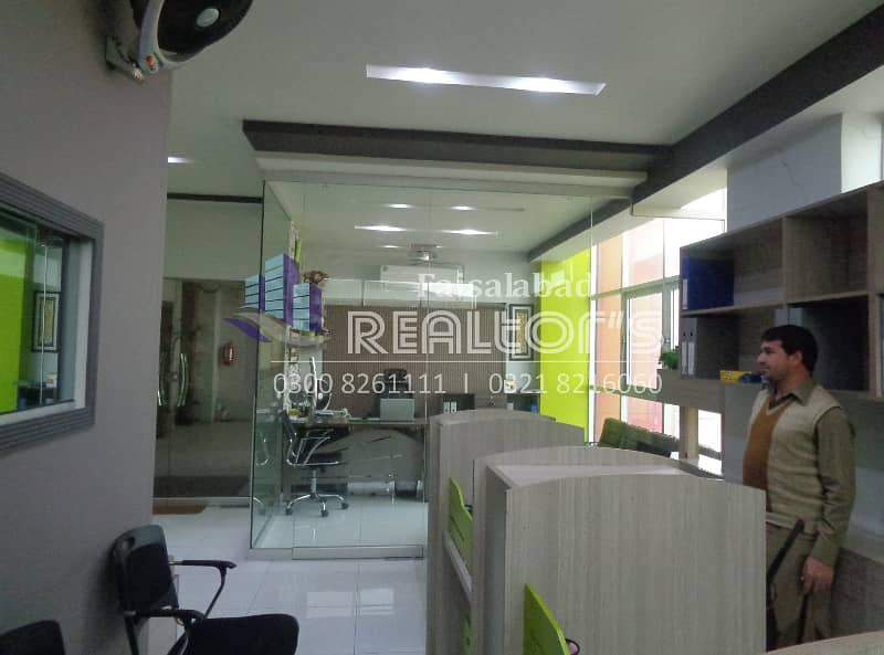 VIP Offices Available For Rent With All Facilities At Prime Locations of Faisalabad 8
