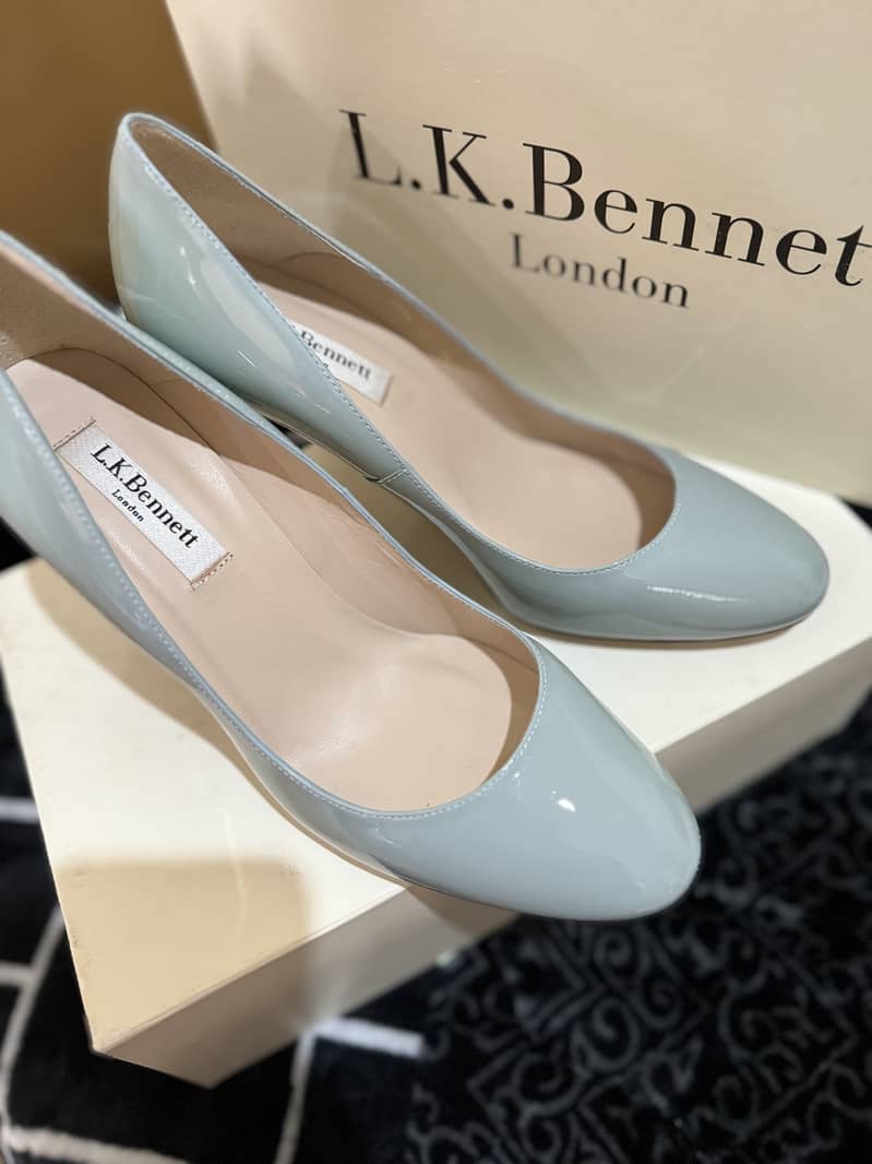 L. K Bennett London heels 100% Leather 2