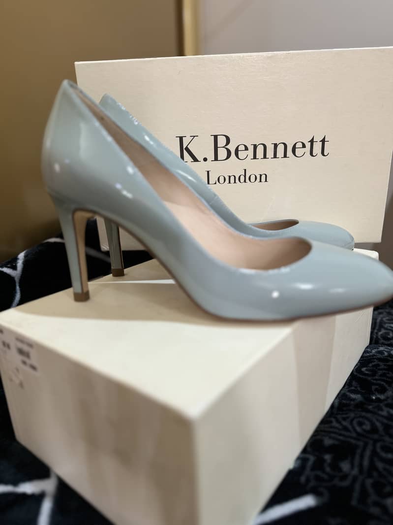 L. K Bennett London heels 100% Leather 3