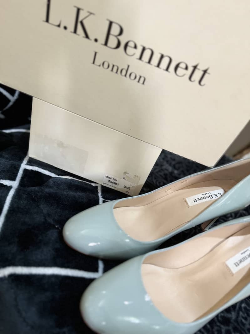 L. K Bennett London heels 100% Leather 5