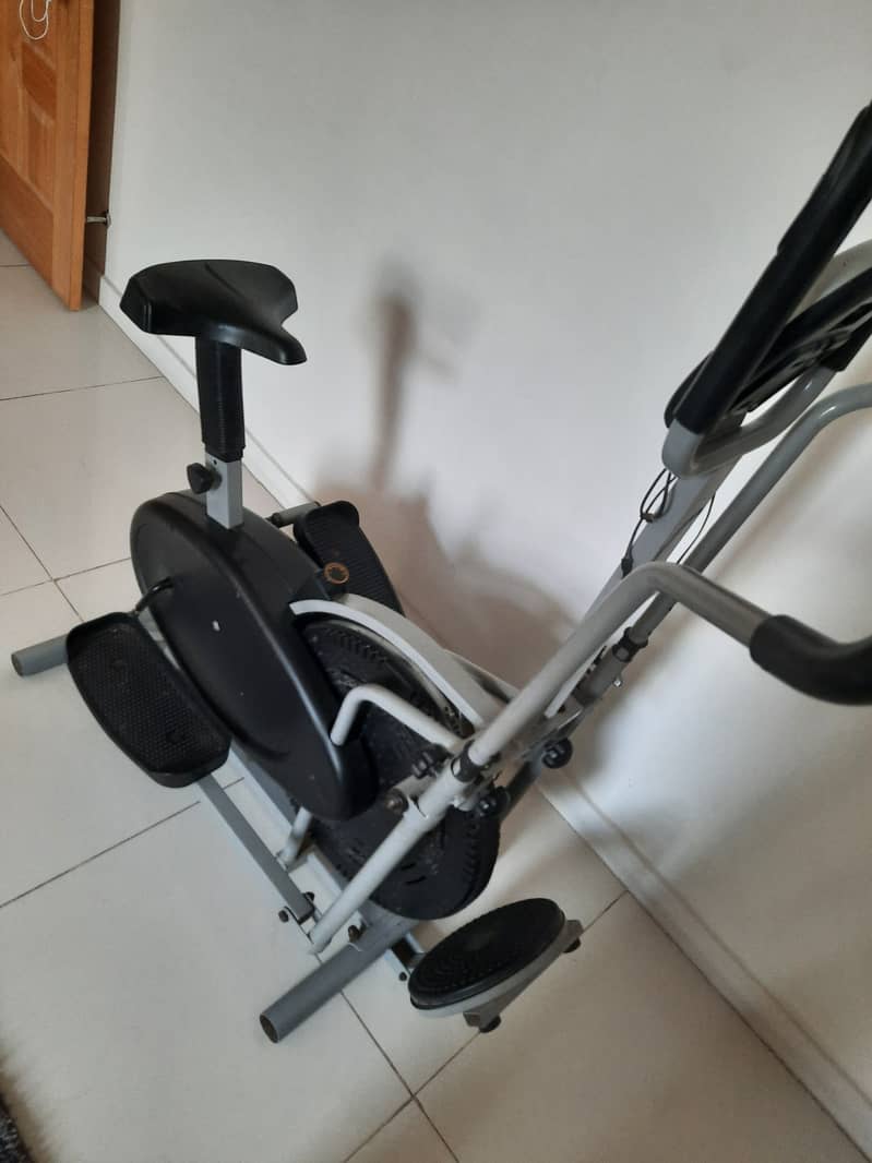 Multi Function Exercise / Elliptical Bike with LCD Display 1