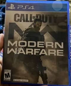 Call of Duty Modern Warfare PS4 Game