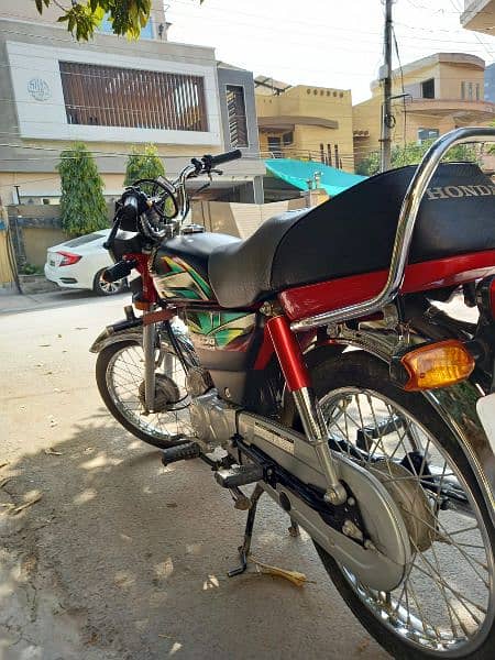 Honda CD 70 2022 model. full lush condition 6