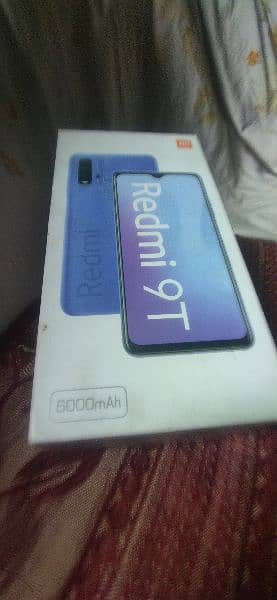 Redmi 9T 4gb+2GB/128 GB storage /6000mAh battery 7