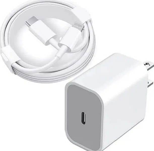 Apple 20W USB-C Power adapter with type-C to lightning Cable for Iphon 2