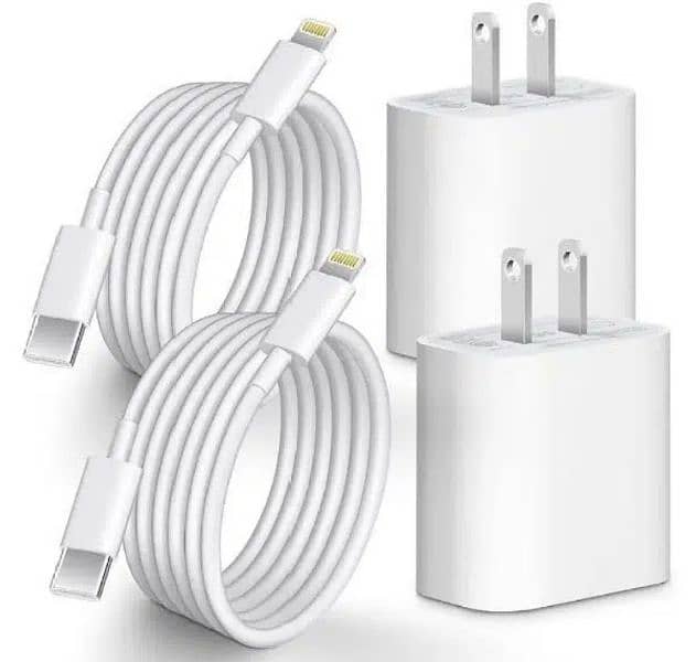 Apple 20W USB-C Power adapter with type-C to lightning Cable for Iphon 3