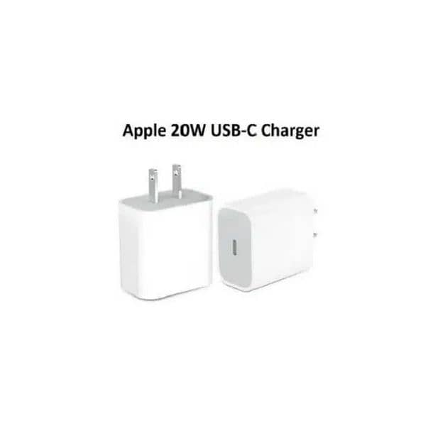 Apple 20W USB-C Power adapter with type-C to lightning Cable for Iphon 4