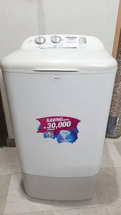 haier single tub washing machine