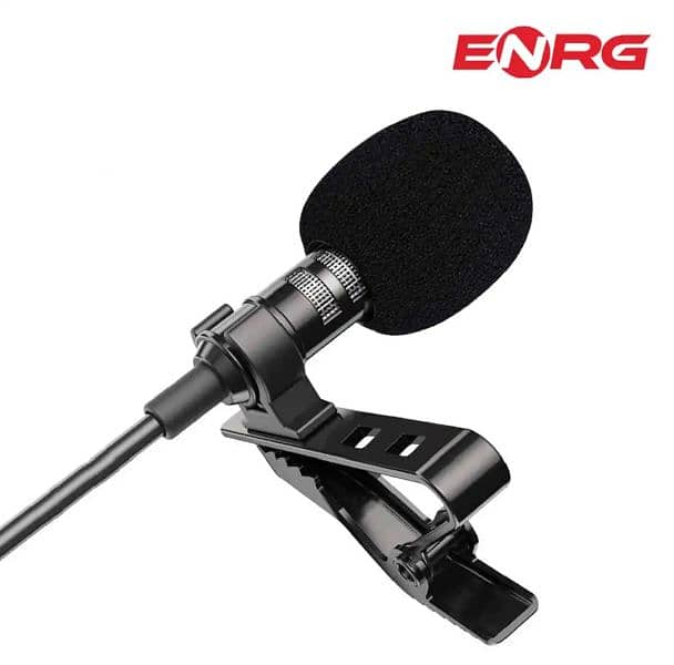 ENRG Energy 3.5 mm microphone professional Lavalier Omnidirectiona mic 1