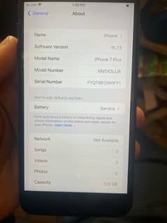 iphone 7+ 128gb pta approved saaf condition 0