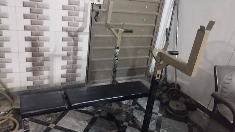 Exercise bench for multi purpose 3