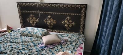 king size double bed argent sale