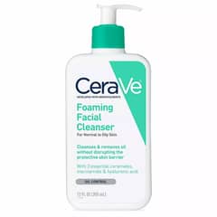 CARE VE – Foaming Facial Cleanser – For Normal to Oily Skin