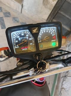 Honda 125 2024 Gold Edition Meter With Led 0