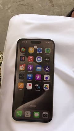 iphone 15 pro max 256gb natural titinum with apple warranty