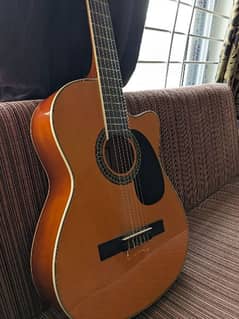 Classical guitar with truss rod