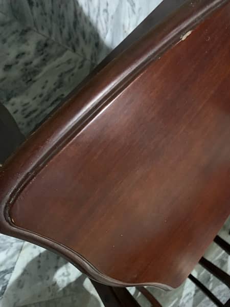 Dining  table with 8 chairs in Exelent condition 4