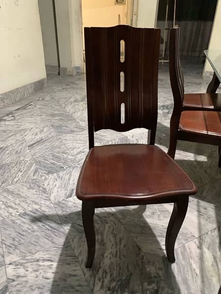 Dining  table with 8 chairs in Exelent condition 5