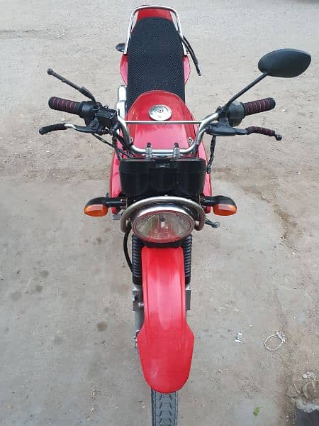 Motorcycle YBR 125 G 5