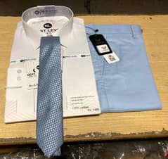 men dress shirt and tie or pent