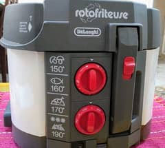 Deep Fryer (Delonghi-Rotofrituse)(Urgent Sale)