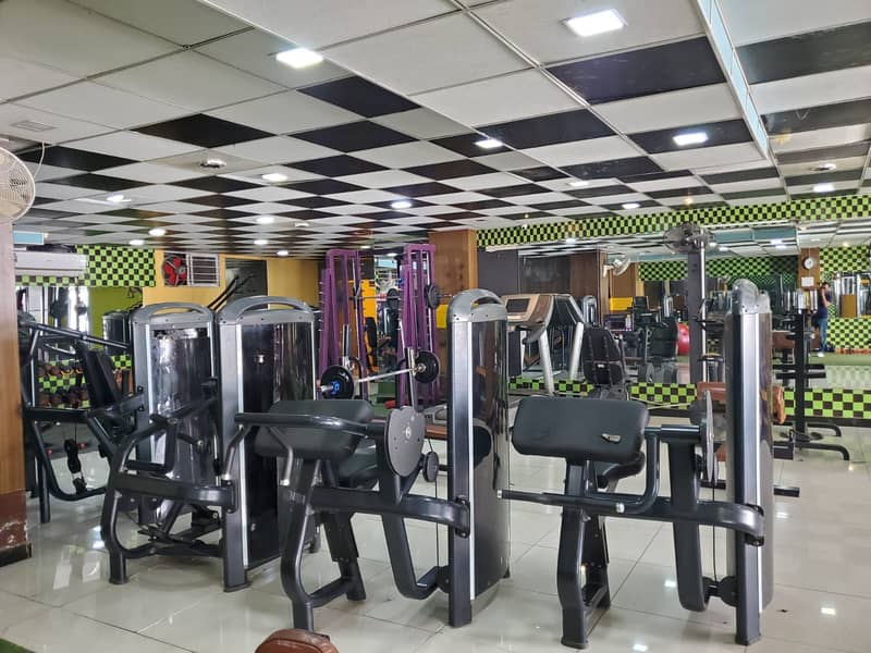 Profitable Gym for Sale in Civic Center, Bahria Town Phase 4, Rwp 8