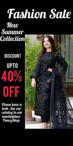 Eid Special Dresses/ Branded Suits/ Huge Discount