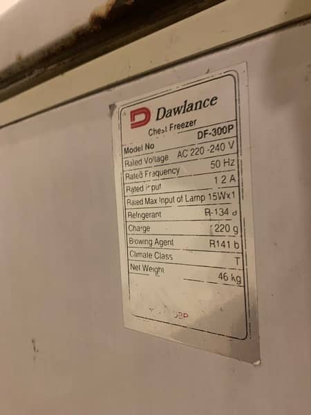 Dawlance Freezer 1