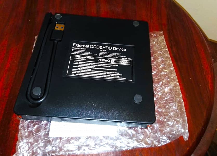 Original New Amazon Pop-Up USB Portable External Rioddas DVD/CD Drive 3