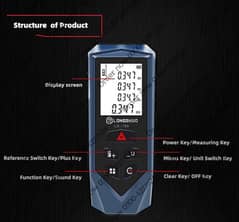 DIY Infrared Laser Rangefinder 50m 100m Digital Laser Distance