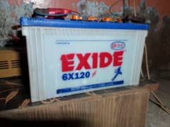 EXIDE 120 battery for sale good condition