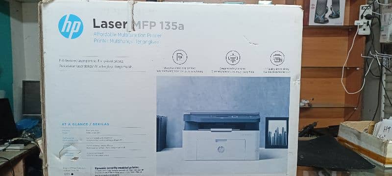 HP LASERJET MFP 135A NEW BOX PACK 2