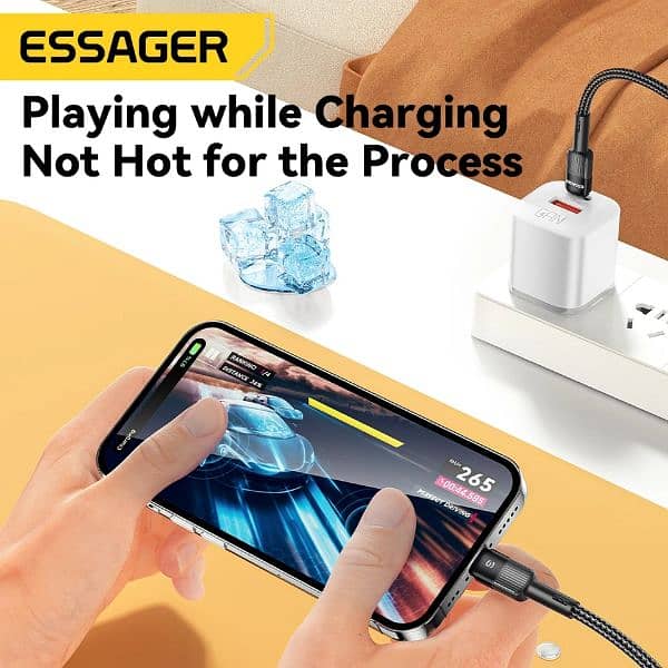 Essager USB C Cable For IPhone 14 13 12 11 pro Max XS 20W 7
