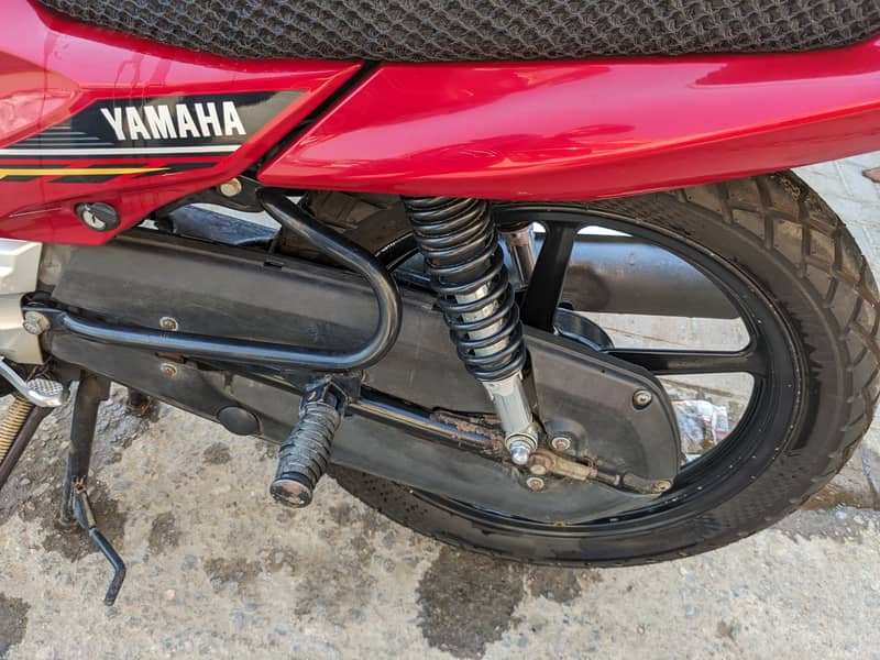 Yamaha 125 ybz dx  0 work required with tubeless tires timsun 11