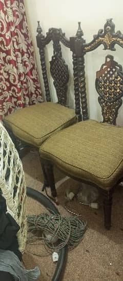 2 chairs for sale polish krwani parhe gi