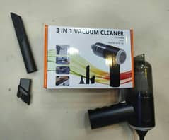 3 in 1 Car Vacuum Cleaner Rechargeable