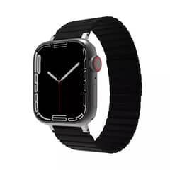 MAGNETIC BLACK STRAP AND WHITE OCEAN STRAP FOR 49MM WATCHES
