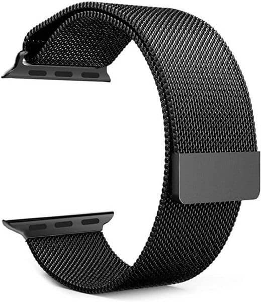 MAGNETIC BLACK STRAP AND WHITE OCEAN STRAP FOR 49MM WATCHES 1