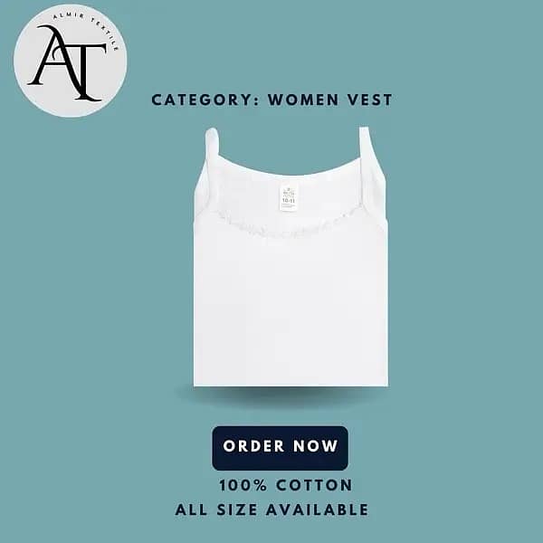 Women  Vests|Cotton Camisoles|Manufacturer 12