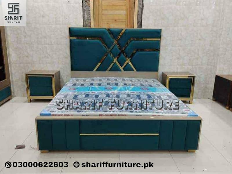 Bed Set, Furniture Set, Bedroom Set, Side Tables, Dressing Table 5