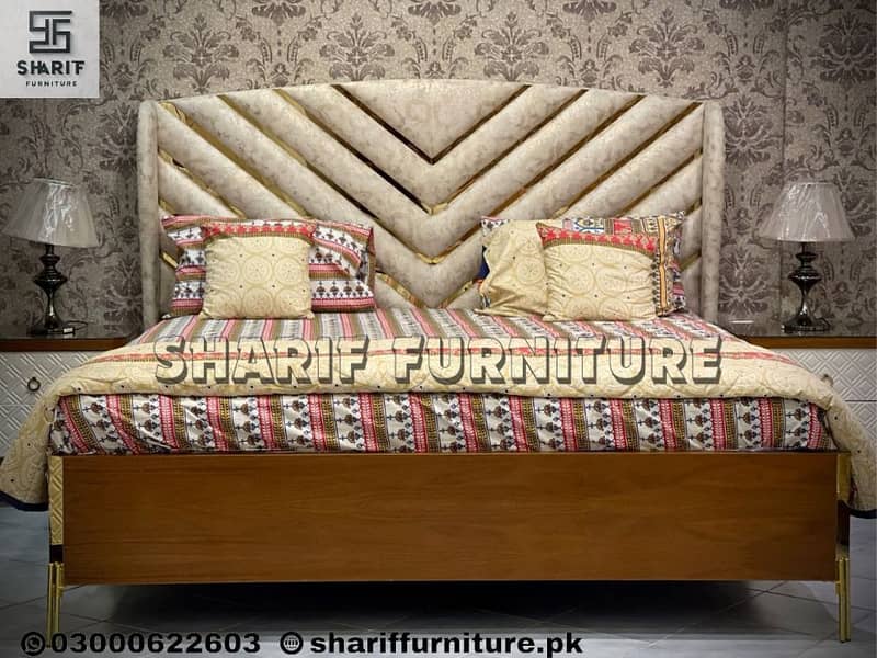 Bed Set, Furniture Set, Bedroom Set, Side Tables, Dressing Table 6