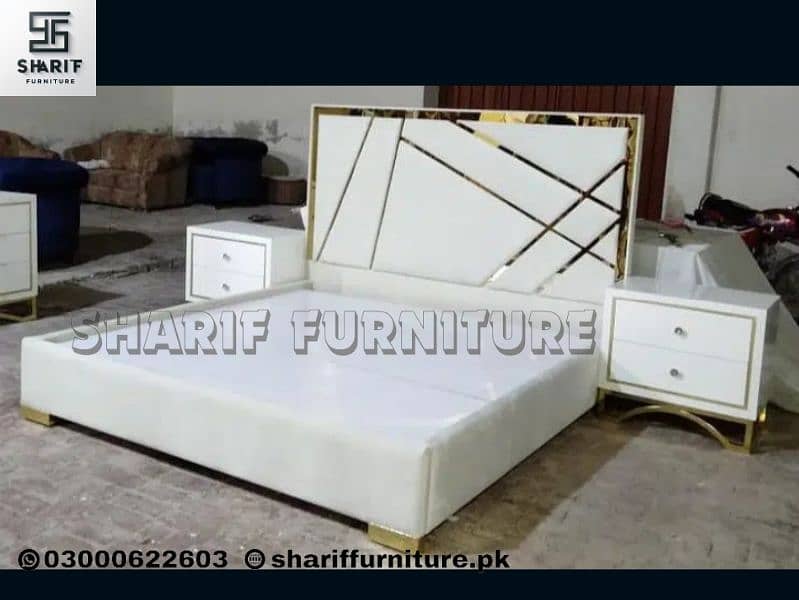 Bed Set, Furniture Set, Bedroom Set, Side Tables, Dressing Table 12