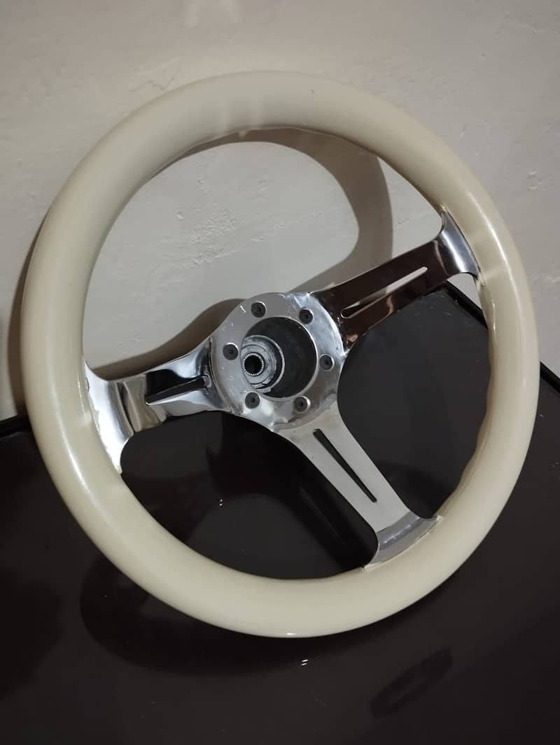 Wooden Steering Wheel 1