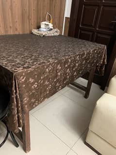 solid wooden iron table for sale