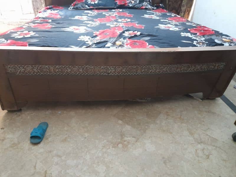 double bed with master foam 2