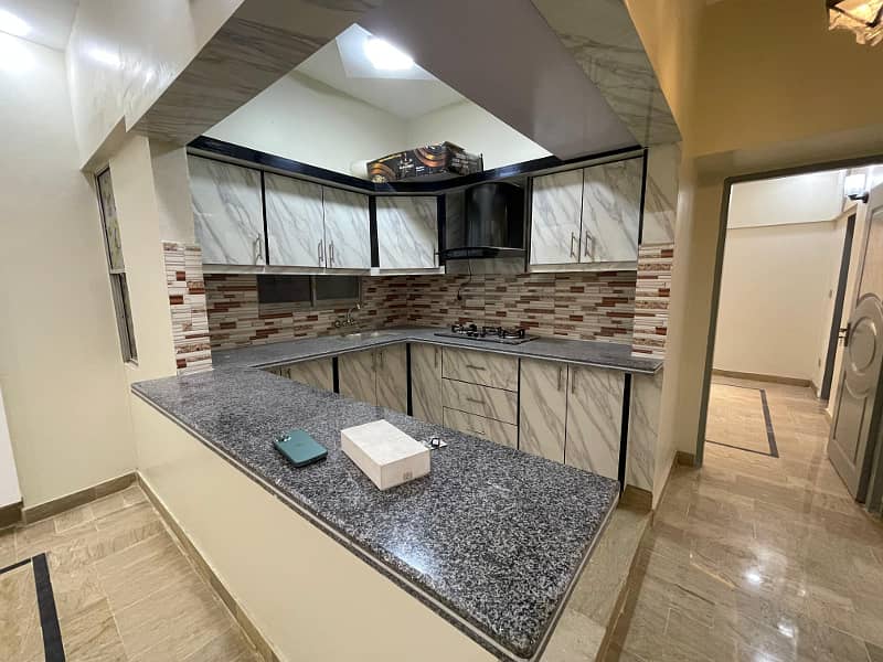 2 bed dd fully renovated corner apartment in Al khizra Heights 1