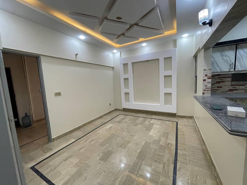 2 bed dd fully renovated corner apartment in Al khizra Heights 2
