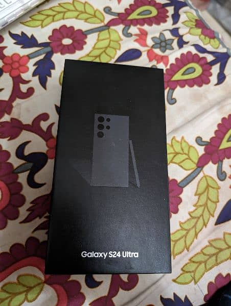Samsung Galaxy s24 ultra 12gb 256gb black non PTA non active 1