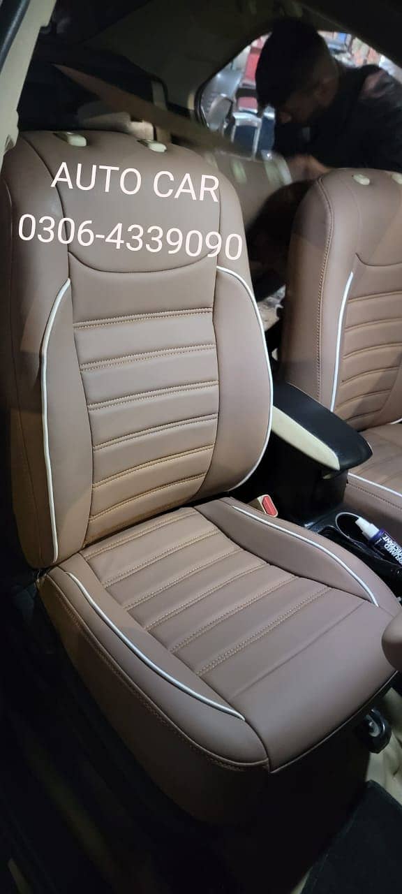Car Seat Covers LUXURY |Leather Seat Cover | New Seat Covers Available 1