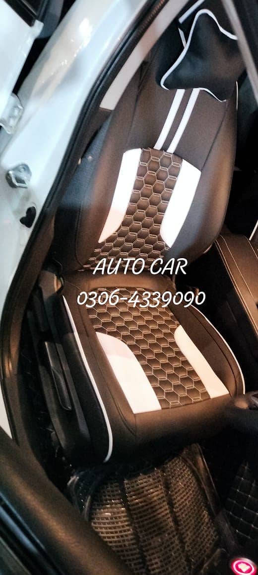 Car Seat Covers LUXURY |Leather Seat Cover | New Seat Covers Available 7